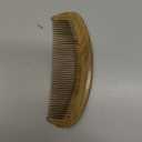 Green Sandalwood Teasing Hair Comb - Anti Static Fine Tooth Wooden Styling Brush for Smoothing, Detangling & Volumizing Thin/Fine Hair (No Handle)