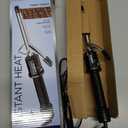 Conair Instant Heat 1/2-Inch Curling Iron, Tight Curl Hair Curler for All Hair Types, Long-Lasting Definition, 25 Heat Settings, Fast Heat-Up, Dual Voltage Small Curling Iron with Clamp, Black