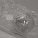 Crackle Globe LED Lamp Battery Operated, Lighted Glass Orb for Festival Christmas Decoration, Gold Mercury Glass Ball Light for Living Room Indoor (No Timer)