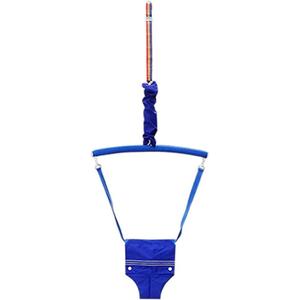 2-in-1 Baby Jumper Swing, Door Jumper for Baby with Adjustable Strap, 6 Months and Up (Blue)
