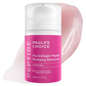 Paula's Choice Pro-Collagen Peptide Plumping Face Moisturizer, Daily Gel Face Cream for Deep Lightweight Hydration, Wrinkles & Loss of Firmness, Fragrance-Free, 1.7 Fl Oz