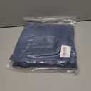 EMMIOL Baggy Jeans Women Straight Leg Mid Rise Boyfriend Wide Leg High Waisted Cute Trendy Y2K Loose Fit Pants Stretchy (Blue)