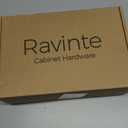 Ravinte 30 Pack 5 Inch Kitchen Square Cabinet Handles Matte Black Pulls Drawer Hardware for Cabinets Cupboard