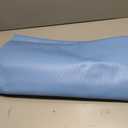 Light Blue Ribbed Non Slip Plastic Mats, Rectangular, Stack/Bundle