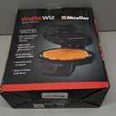 Mueller Heart 5 Waffle Maker, Norwegian Waffle Iron, Adjustable Browning Control & Nonstick, Cool Touch Handle, Easy to Clean, Small Kitchen Appliances