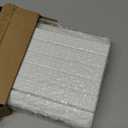 Sofa Arm Tray,Bamboo Folding Couch Arm Tray,Sofa Armrest Trays with Anti-Slip Pad for Drinks,Snacks,Phone,Remote Control White (18.9*13)