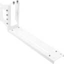 Graphics Card Bracket Vertical Pci-e Bracket Gpu Graphic Card Support Computer Stands Right Angle White Galvanized Sheet Extension Cord