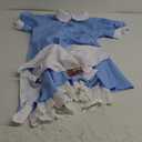 Angelaicos Women French Lolita Maid Apron Costume Dress Halloween Cosplay Party Outfits with Accessories 2XL