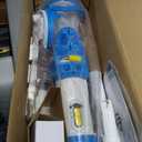 LanOcean 2026 Newly Cordless Pool Vacuum for Inground Pool, Flow Adjustable, Transparent Brush HeadVisible Cleaning, 19 GPM Powerful Suction Handheld Pool Vacuum for Above Ground Pool, 70Mins Runtime