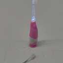 Electric Toothbrush For Dogs & Cats - Soft Bristle Pet Toothbrush, Rechargeable & Quiet, Ideal For Small Dogs And Cats (Pink-White Light (1 Small Brush Head + 2 Spare Large Brush Heads), Small)
