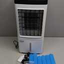 Evaporative Air Cooler, Swamp Cooler with 3 Gal Water Tank, 20H Cooling Time Swamp Cooler Air Conditioner, 80oscillation,Portable Cooling Fan for Office/Room/Garage/Kitchen(Include 6 Ice Packs)