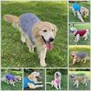 Dog Shirts Cotton Striped T-Shirts, Breathable Basic Vest for Puppy and Cat, Super Soft Stretchable Doggy Tee Tank Top Sleeveless, Fashion & Cute Color for Boys and Girls (XXL, Black+Red)