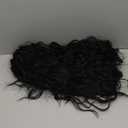 REECHO Ponytail Extension, 24" Claw Clip in Ponytail Extensions Long Curly Wavy Ponytail Hair Extension Jaw Clip on Pony Tails Hairpiece for Women - Natural Black