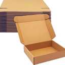 Shipping Boxes 9x7x2 inch 25 Pack,Brown Corrugated Boxes Mailer Packaging for Mailing Small BusinessE-Commerce Gift Boxes for Wrapping Present Moving Storage Heavy Duty Recycled Cardboard Boxes