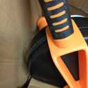 Drain Auger, Clog Remover with Drill Adapter, 25 Feet Flexible Plumbing Snake Use Manually or Powered for Kitchen, Bathroom and Shower Sink, Comes with Gloves (Orange)