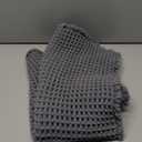 Waffle Bath Mat, Boho Bathroom Rugs Non Slip Washable Super Absorbent Quick Dry Bath Mat Farmhouse Bathroom Decor, 30"x20" Grey (1'8" x 2'6" (Rectangular))