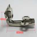 2 Pieces 90 Degree Cabinet Door Hinges Cabinet Hinges 180 Degree Soft Close Adjustable Installation