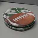 Creative Converting 331932 Football Party Dessert Plates Brown. Pack of 2