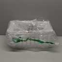 iSPECLE Chest Freezer Organizer Bins - Fits 7 Cu.Ft Deep Freezer, 6 Pack Stackable Wire Baskets(14.7" Length), Heavy Duty Coated Freezer Organizer, Rust Resistant for Frozen Food Sorting, White