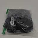 NICETOWN Living Room Blackout Curtains and Drapes, Black Solid Thermal Insulated Grommet Blackout Drapery Panels for Window (2 Panels, 29 inches Wide by 45 inches Long, Black)