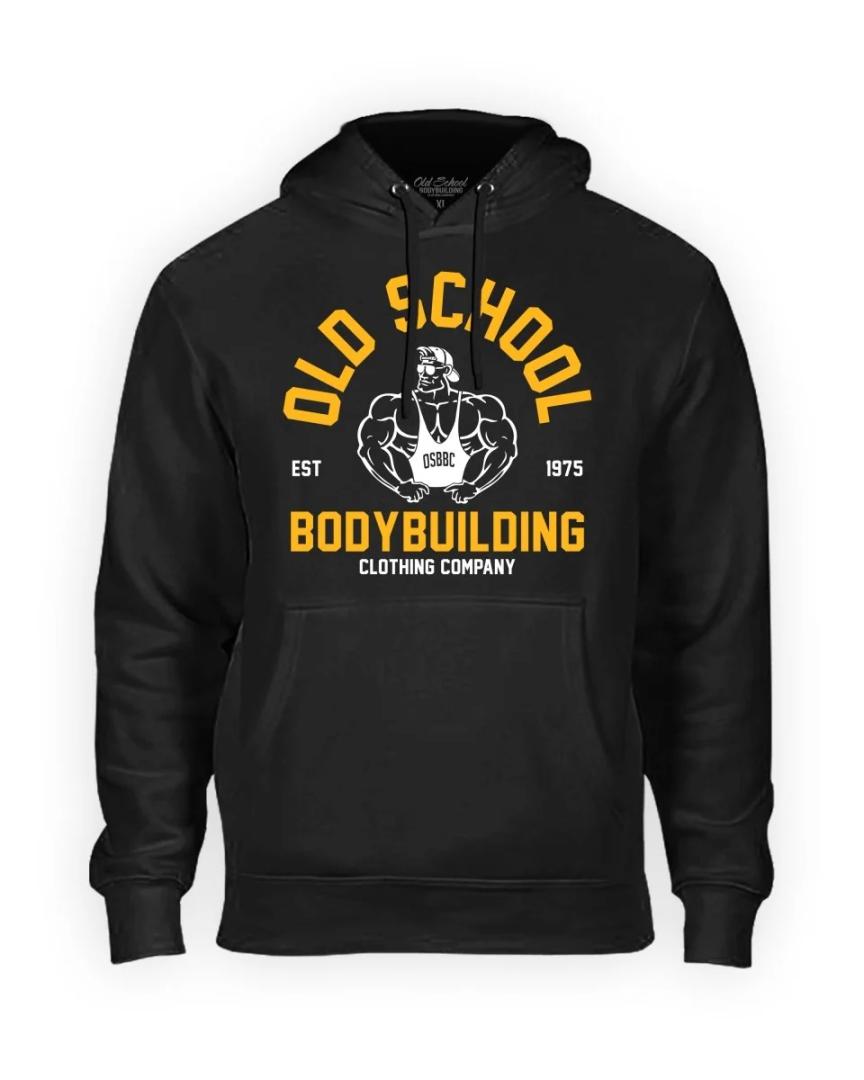HOODIE "VINTAGE GOLD'S" BLACK, 2XL