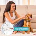 3 pcs Solid Wood Dog CombStainless Steel Teeth Comfort and safety, Removes Tangles and Loose Fur Grooming Comb for Small Medium Pets