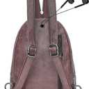 Small Backpack Purse for Women Fashion PU Leather Backpack Convertible Ladies Sling Bag