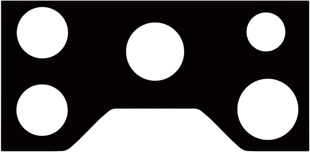 Stove Cover For GE 36 Inch Gas Range Model PGP9036 PGP7036 CGP7036 JGP5036 CGP5036, Upgraded 0.5MM Thickness Reusable Stove Burner Covers For GE Gas Stove Top Protector