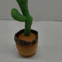 Pbooo Dancing Talking Cactus Mimicking Toy,Talking Repeat Singing Sunny Cactus Toy 120 Pcs Songs for Baby 15S Record Your Sound Sing+Dancing+Recording+LED