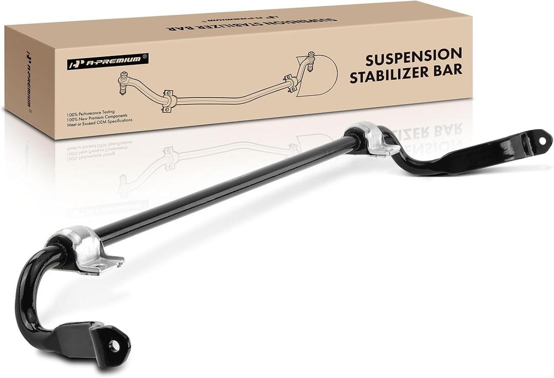 A-Premium [22.5mm] Front Suspension Stabilizer Bar Assembly Sway Bar Kit