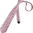 Alizeal Mens 3.15'' Maple Leaf Pattern Necktie Set | Plant Printed Hanky Perfect for Weddings Business Daily Wear (Pink)