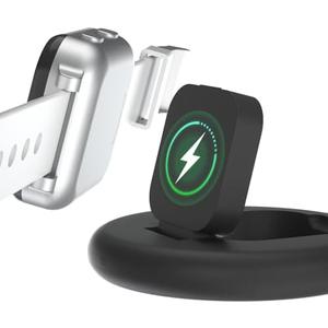 sylacor Charging Stand Compatible with Gabb Watch 3e/3, Portable & Foldable Wireless Magnetic Charger Accessories with 3.3 Feet Charging Cord (Not for Gabb Watch 2/1) (Black)