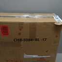 Set of 4 WINJET 17 inch Hubcaps Wheel Covers 5084 - Black Lacquer