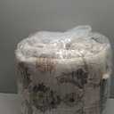 Washable Area Rugs for Living Room: 9x12 Bedroom Rug Boho Vintage Area Rug Stain Resistant Non Slip Low Pile Lightweight Soft Carpets for Dining Room Kitchen Nursery Kids Room Playroom Home Office (Beige White)