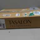 TASALON Salon Tray on Wheels,Rolling Tray Trolley for Salon Essentials, Adjustable Height Provides Ample Storage for Hairstylist, Tattoo and Clinic Use - Black