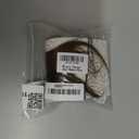 NAYOO Bangs Hair Clip - Light Brown Fake Bangs 100% Real Human Hair Extensions Wispy Bangs for Women Fringe with Temples Hairpieces Curved Bangs for Daily Wear(Light Brown, Wispy Bangs)