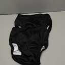 2 Pcs Youth Swim Diaper Special Needs Reusable Cloth Diaper Covers Waterproof Incontinence for Swimming, Unisex (Black, Size: 10-12T)