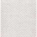 Simply Southern Cottage Lecompte Rug - 4' X 6' Rectangle in Natural Granite Grey, High-Low, Geometric Design, Indoor Outdoor Patio and Home Decor