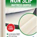 ECOHomes Non Slip Mattress Gripper Pad Stop Mattress, Keep Topper from Sliding - Anti Slip Grip Pads Holder Stop Couch Cushion, Sofa Cushions, Patio & Furniture to Prevent Sliding (Cal King)