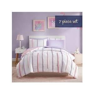 Moon Beams Comforter Bedding Ensemble,Full Size
