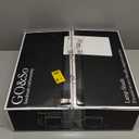 Set of 2 Drum Lampshades for Table, Floor & Bedside Lamps - 13 * 13 * 10 inch, Medium Beige Gray Shades - Natural Fabric Spider Fitter - Modern & Rustic Interiors - By GO&SO Assembly Required (Oatmeal Linen)