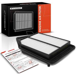 A-Premium Engine Air Filter Compatible with Honda & Acura Models - Accord 2013-2017, TLX 2015-2020 - L4 2.4L - Rigid Panel