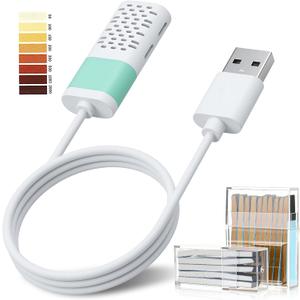 1 Pcs Sodium Hypochlorite Generator with 1 Box Chlorine Test Strips and PH Test Paper, Water Electrolyzer Maker for Cleaning, Disinfecting, and Deodorizing at Home or in the Kitchen