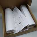 Small Lampshades Set of 2, White Linen Drum Lampshades, 8.66" Top x 8.66" Bottom x 7.87" High Lamp Shade, Lamp Shades Replacement for Table and Floor Lamps, Pendant Light, Handcrafted, Easy Assembly