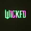 Wicked the Movie Neon LED Hanging Wall Art, Decorative Lighting for Kids Bedroom & Playroom Wall Dcor, 4.4 x 8.94