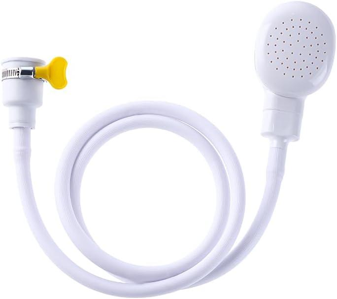 Sink Spray Rubber Hose, Sink Hose Attachment for Faucet Portable Sink Hose Faucet Sprayer, Shampoo Sprayer Hose for Dog, Pets, Bathing Baby, Washing Hair, Rinsing Vegetables.