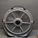 Lasko Wind Machine Fan, Air Circulator Fan with 3 Speeds, 20" Model 3300, Gray