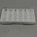 18 Types 90PCS Standard SAE & Metric Brake Caliper Screw, Brake Wheel Cylinder Screw Replace 30300 Brake Bleeder Screw Assortment, Bleeder Valve, Bleeding Screws, Bleed Kit