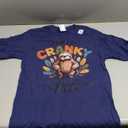 Cute Sloth Cranky I'm Going Through My Terrible Seventies Premium T-Shirt, Size Small