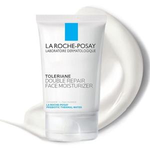 Toleriane Double Repair Face Moisturizer, Daily Moisturizer Face Cream with Ceramide and Niacinamide for All Skin Types Exp. 02/2029